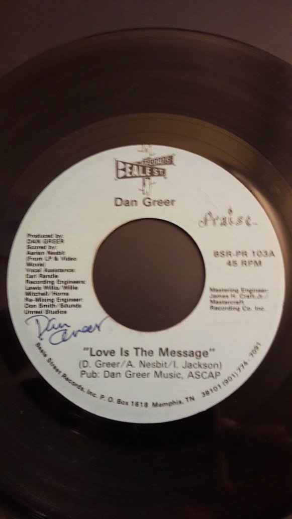 Dan Greer- Love Is The Message - Soul Source