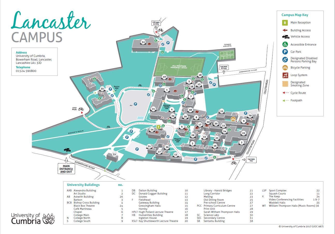 University Of Cumbria Lancaster Campus Map Wrong Crowd 02 Nov 2019   Lancaster | Source