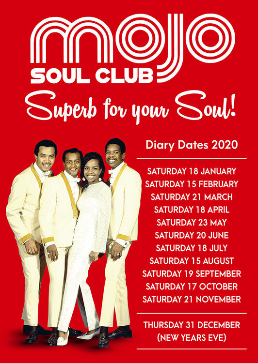 soul Mojo Club 2020 A5 Dates