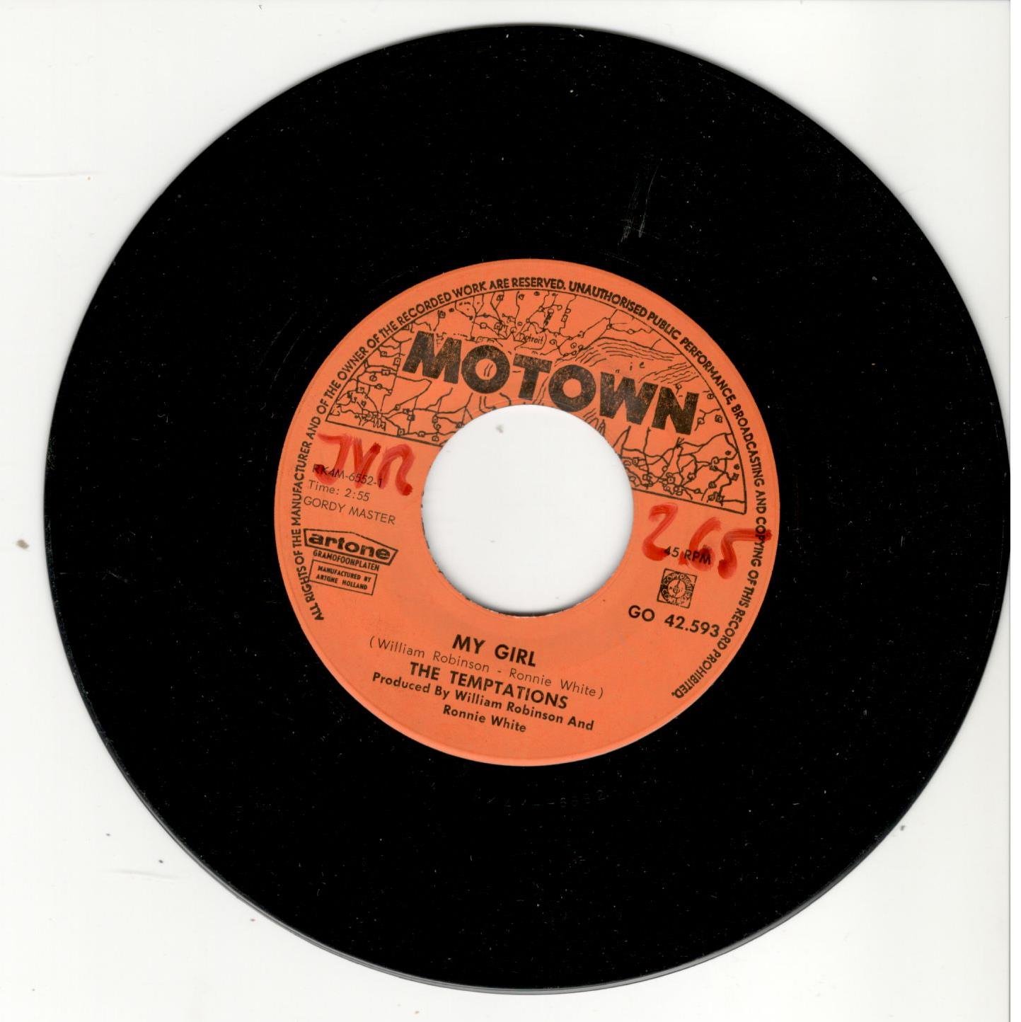 Japanese, Canadian, Dutch and German Tamla Motown 45s - Soul Source