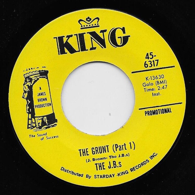 SPIRIT RECORDS - The J.B.s The grunt AUCTION - Soul Source