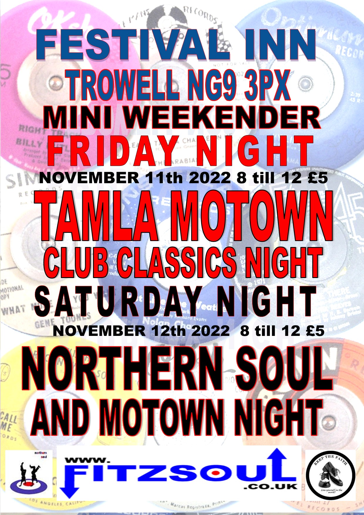 Tamla Motown & 60s 70s Club Classic Night (Party Time) - Soul Nights ...