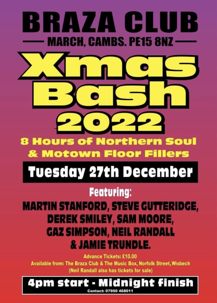 BRAZA XMAS BASH 2022 - Soul Nights - Soul Source