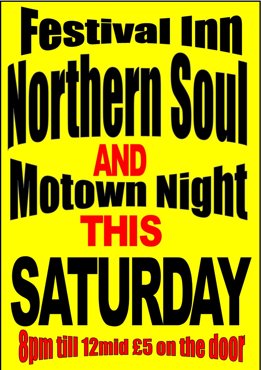 The Festival Inn Northern Soul & Motown Night - Soul Nights - Soul Source