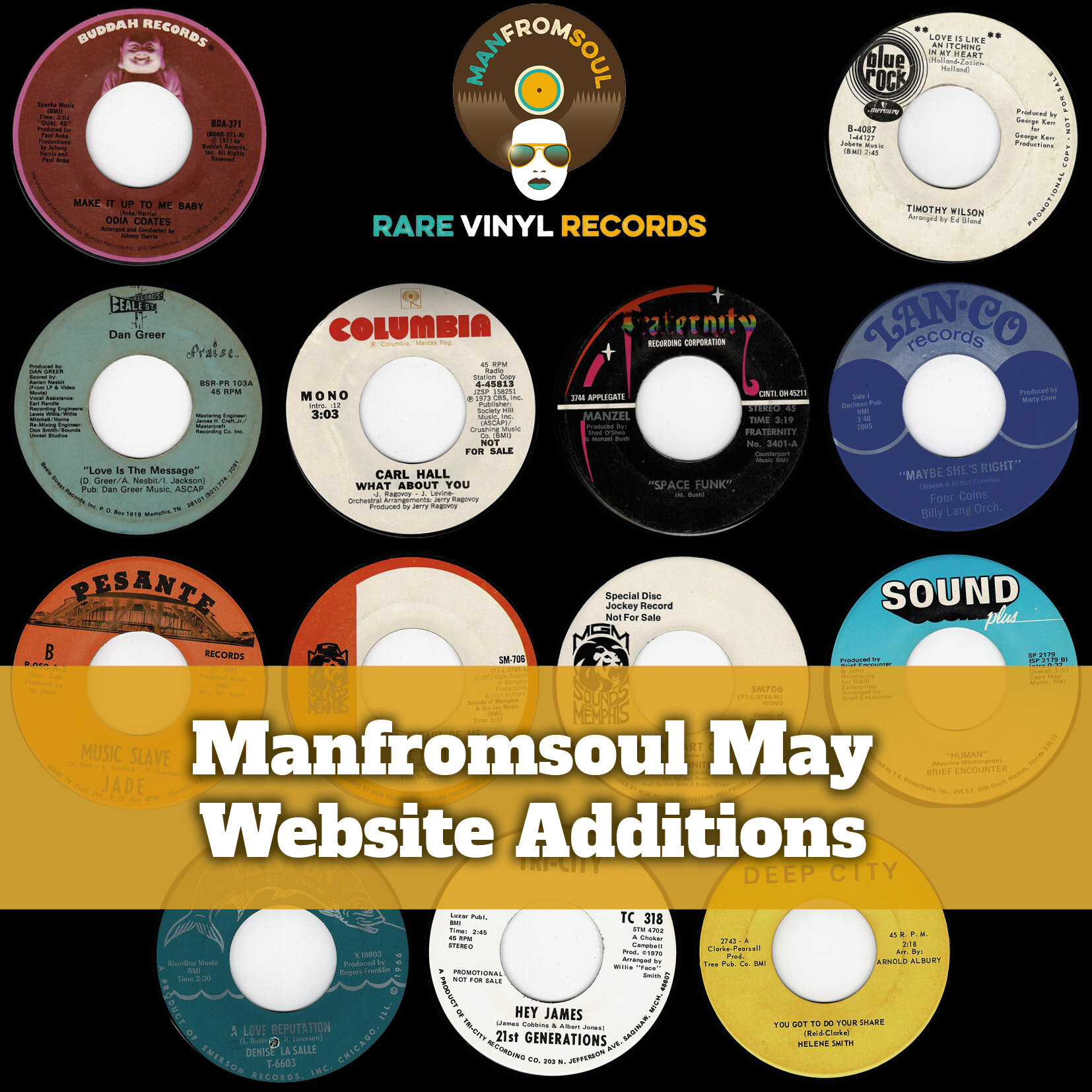 Manfromsoul May Website Update - Soul Source