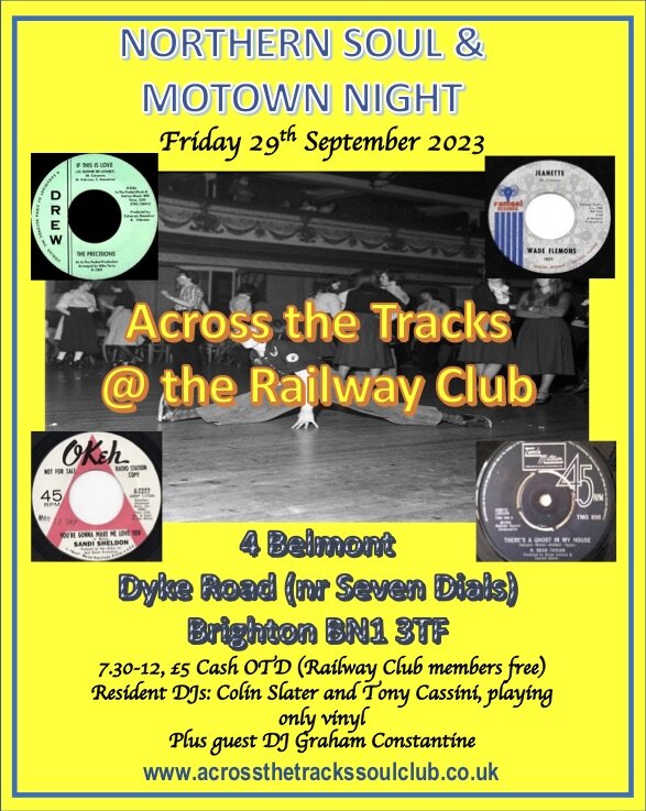 Across the Tracks the Railway Club Brighton Soul Nights