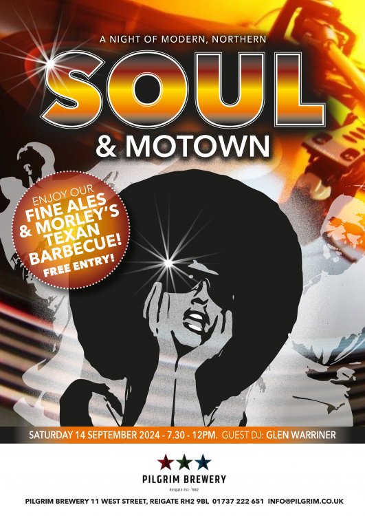 Motown and Northern Soul Night at The Pilgrim