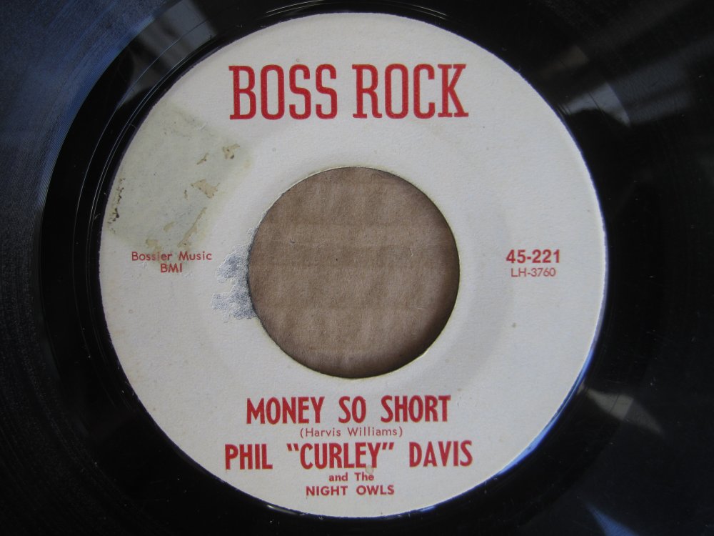 Phil Curley Davis - money so short BOSS ROCK.JPG