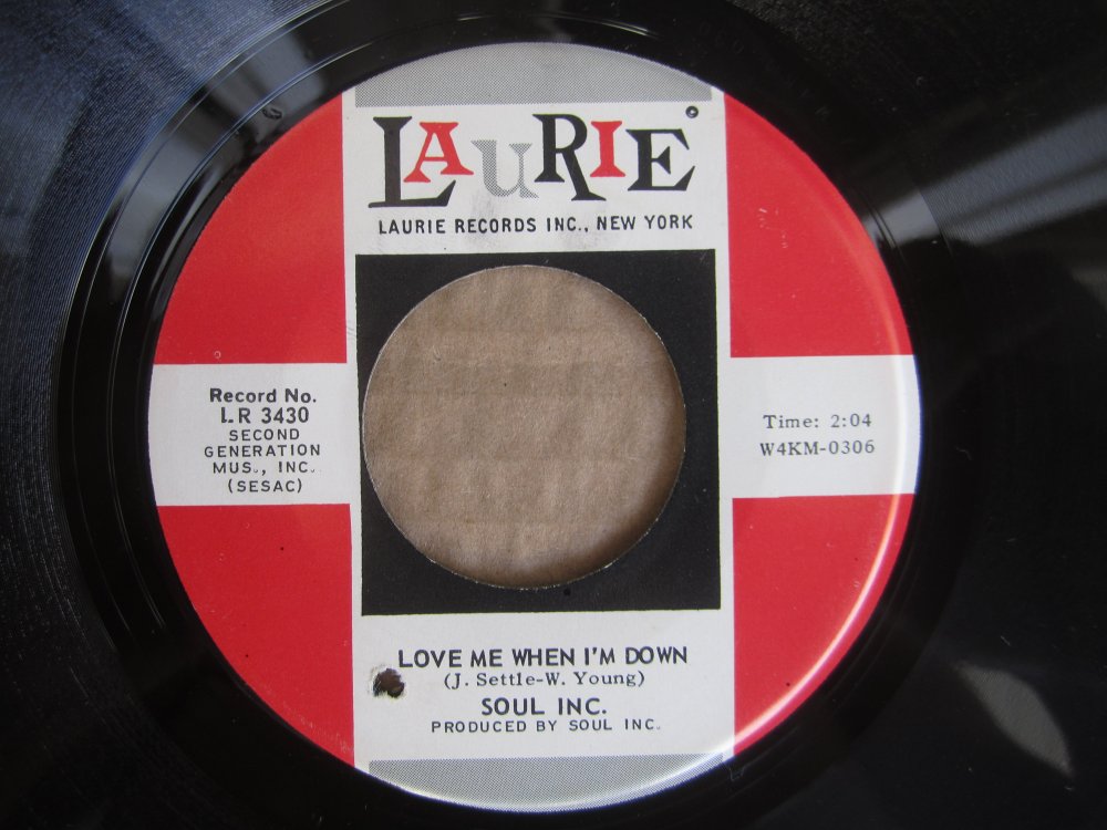 Soul Inc' - love me when i'm down LAURIE.JPG