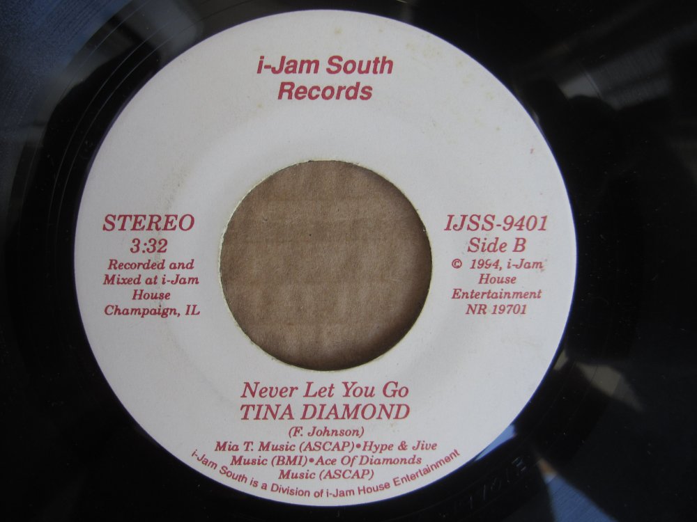 Tina Diamond - never let you go I-JAM SOUTH.JPG