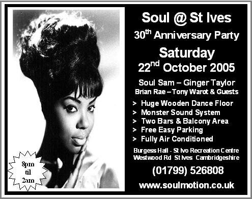 soul @ st ives - 30th anniversary