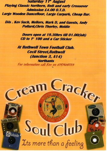 cream cracker, 11th august