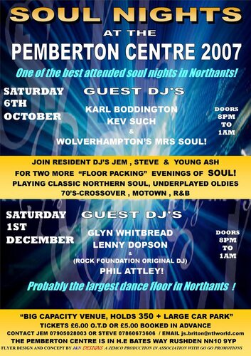 pemberton centre soul nights 2007