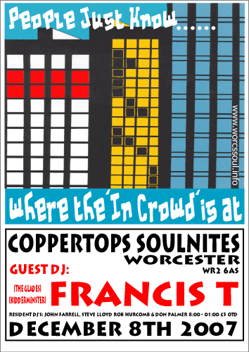 coppertops soulnites, worcester