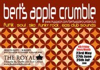 berts apple crumble - 23rd may - derby city centre