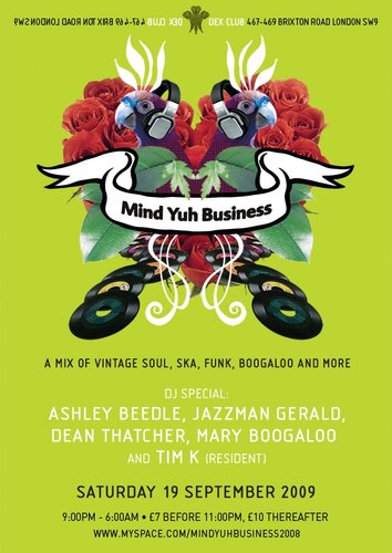 mind yuh business - london sat 19/09/2009