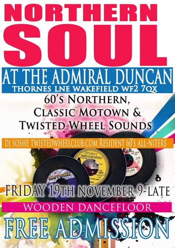 wheelsounds in wakefield nov 19th friday
