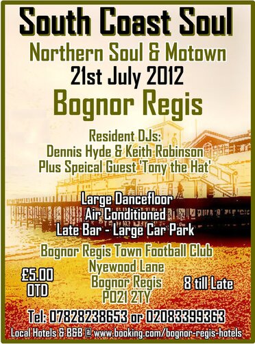 south coast soul, bognor regis, 21st july 2012