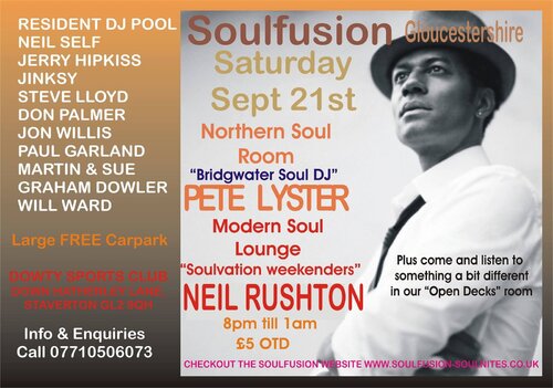 soulfusion gloucestershire's next event!!