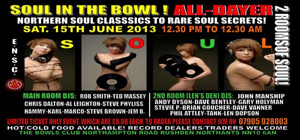 Soul in the Bowl All-dayer Cancelled - Announcement magazine cover