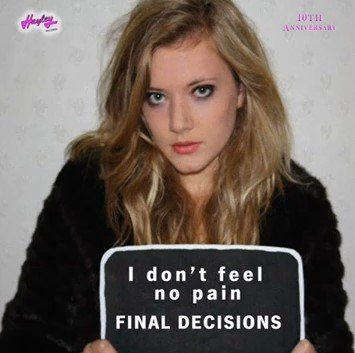 Hayley 10th Anniversary - Final Decisions - Now Out magazine cover