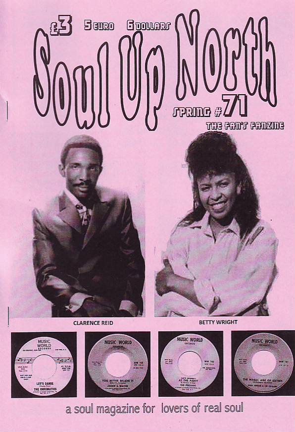 Soul Up North 71 New Issue Out Now magazine cover