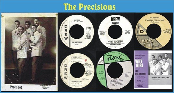 HOF: The Precisions - Male Group Inductee magazine cover