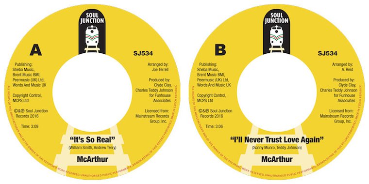 McArthur - It’s So Real - Soul Junction 45 magazine cover