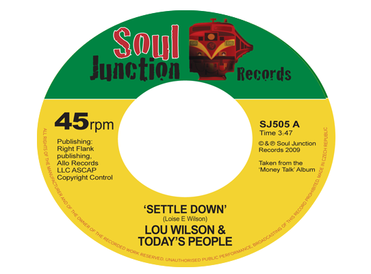 Lou Wilson and Todays People - Settle Down - Soul Junction (Win a copy) magazine cover