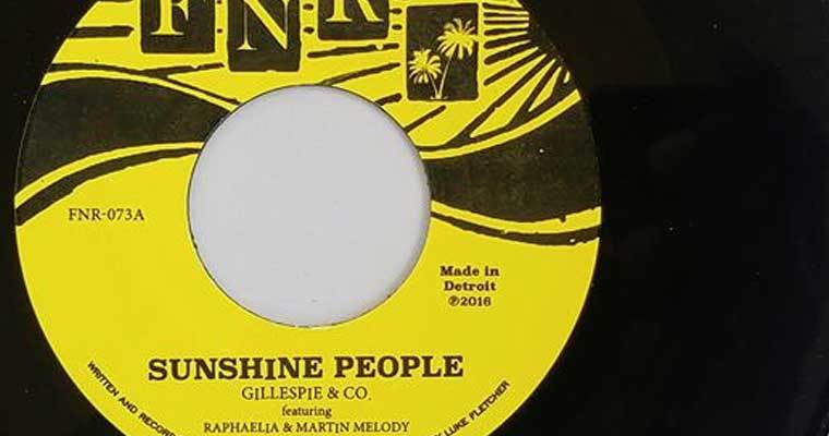 Gillespie & Co - Sunshine People 7 - Funk Night Records Out Now magazine cover