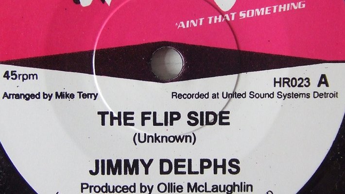 Jimmy Delphs - The Flip Side - Now Out - Only on Hayley Records magazine cover