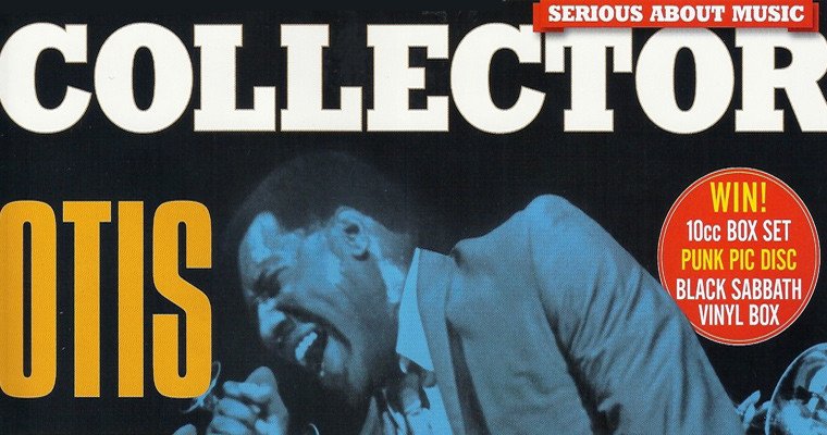 Otis Redding Soul Man - Record Collector Article magazine cover