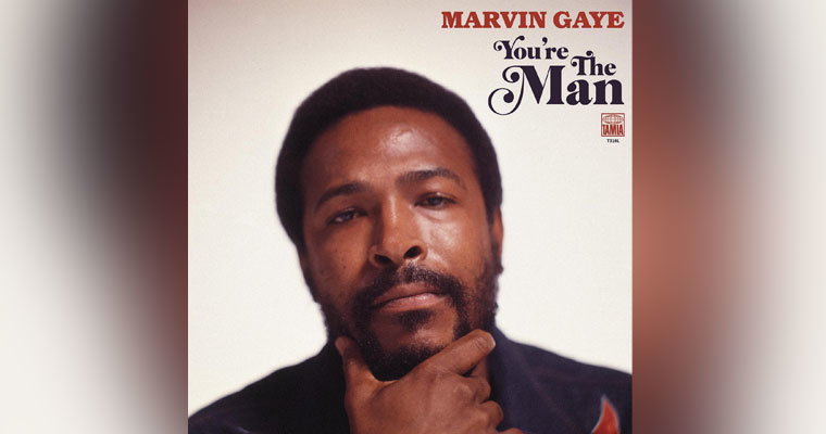 Unreleased Marvin Gaye LP - You're The Man magazine cover