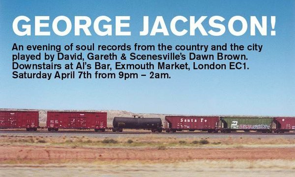 Next George Jackson Soul Night 13/10 magazine cover