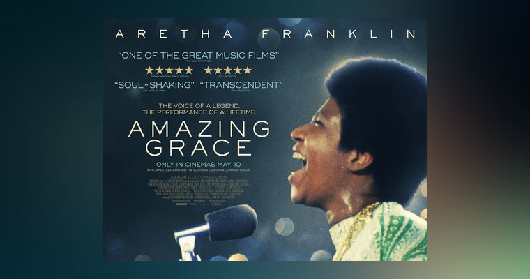 Aretha Frankin - Amazing Grace Film  - Local Group Showings magazine cover