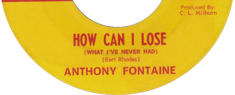 Soul Junction SJ015 Anthony Fontaine How Can I Lose (What I Never Had) magazine cover