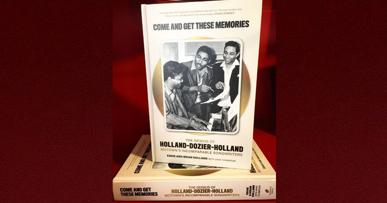 New Holland Dozier Holland Book - Come & Get These Memories Motown magazine cover
