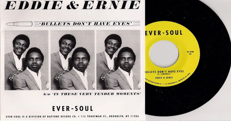 Ever Soul - Eddie and Ernie 45  Release out Jan 26th magazine cover