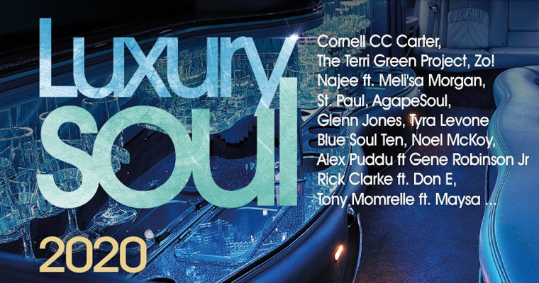 Luxury Soul 2020 Album - Expansion Records magazine cover