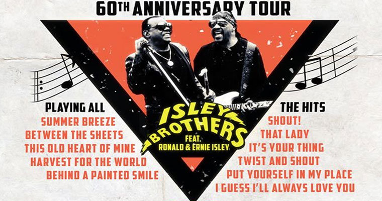 The Isley Brothers - 2020 Uk Tour Details magazine cover