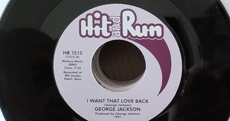 George Jackson - New Hit and Run 45 Release magazine cover
