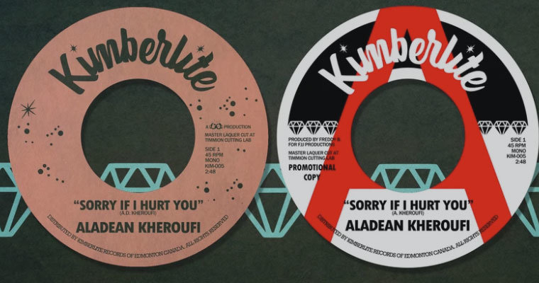 New 45 - Aladean Kheroufi - Kimberlite Records magazine cover