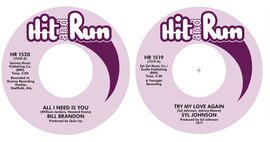 Hit and Run - New 45s from Syl Johnson & Bill Brandon thumb