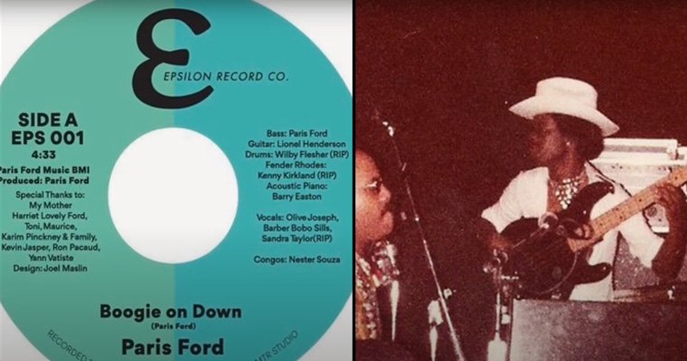 Out Now - Paris Ford - Boogie On Down - 45 - Previously Unissued magazine cover