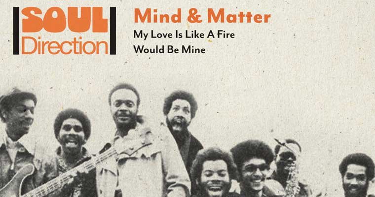 New Soul Direction 45 - Mind & Matter - My Love Is Like A Fire / Would Be Mine magazine cover