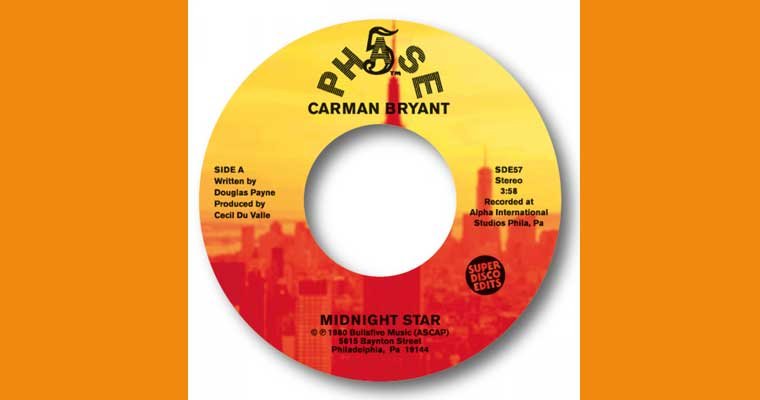 New Super Disco Edits 45 - Carman Bryant - Midnight Star - Out Now magazine cover