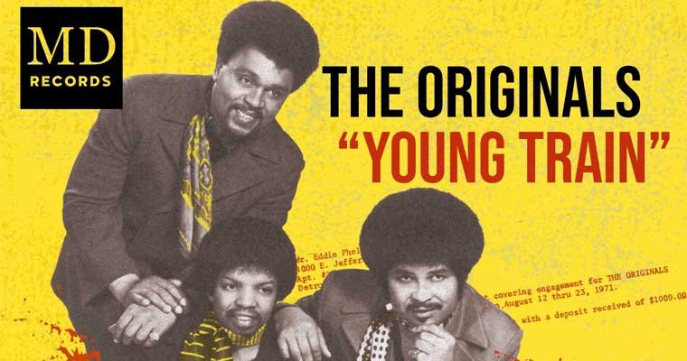 New 45 - The Originals - Young Train - MD Records - Out Now magazine cover