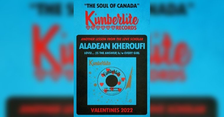 New Release - Kimberlite Records 007 - Aladean Kheroufi - Love!... (Is The Answer) B/W Every Girl magazine cover