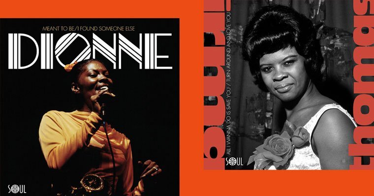 Soul4real : Dionne Warwick & Irma Thomas - New 45s magazine cover