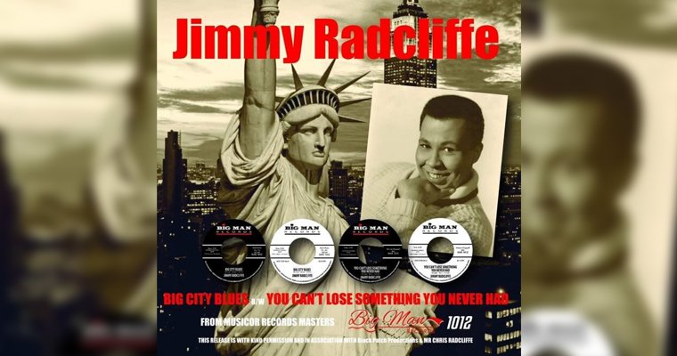 Big Man Records - Jimmy Radcliffe New 45 Release Announcement BMR 1012 magazine cover